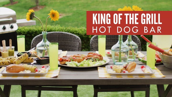 King of the Grill Hot Dog Bar