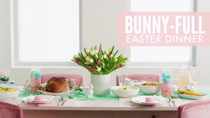 Bunny-Full Easter Dinner