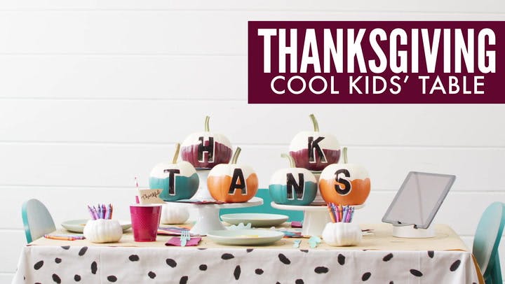 Thanksgiving Cool Kids Table
